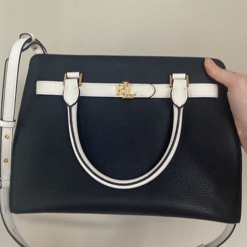 Navy Ralph Lauren purse